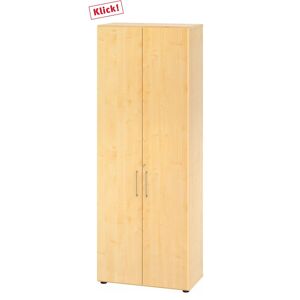 hjh OFFICE PRO BETA 9   Schrank mit Türen   6 OH - Ahorn