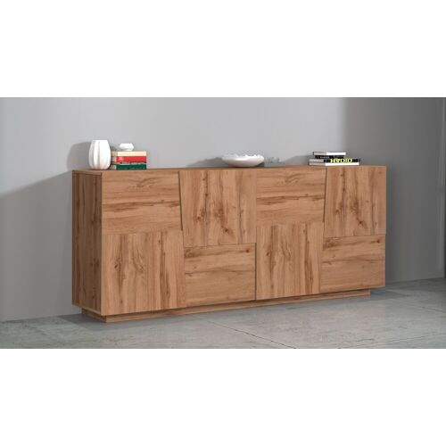 Tecnos Sideboard TECNOS „Pongo“ Sideboards Gr. B/H/T: 200 cm x 86 cm x 44,2 cm, braun (oak wotan) Sideboards