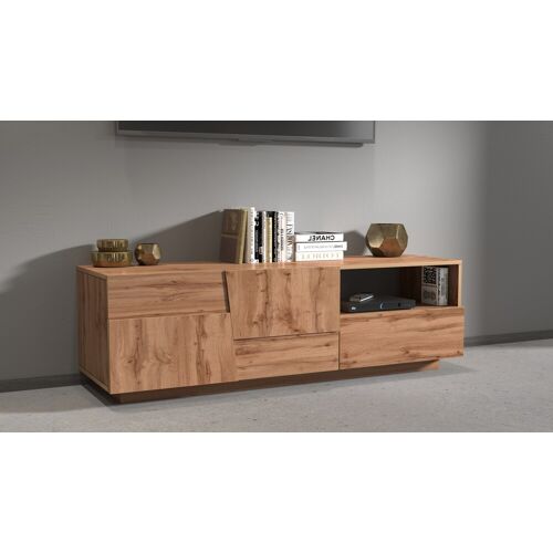 Tecnos Lowboard TECNOS „Pongo“ Sideboards Gr. B/H/T: 150 cm x 46 cm x 44,2 cm, 1, braun (oak wotan) Lowboards