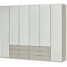 Höffner Drehtürenschrank  Taro 1000 ¦ grau ¦ Maße (cm): B: 300 H: 236 T: 58