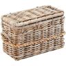 Truhe LOCKER Truhen Gr. B/H/T: 50 cm x 31 cm x 26 cm, beige (natur) Truhe