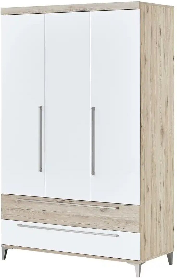 PAIDI Kleiderschrank  Remo ¦ holzfarben ¦ Maße (cm): B: 123,5 H: 199