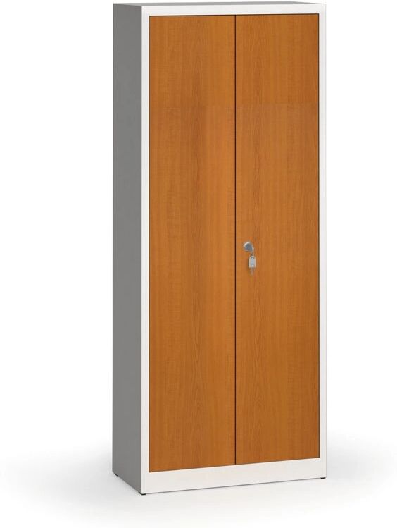 Alfa 3 Metallschrank, aktenschrank mit lamin. türen, 1950 x 800 x 400 mm, ral