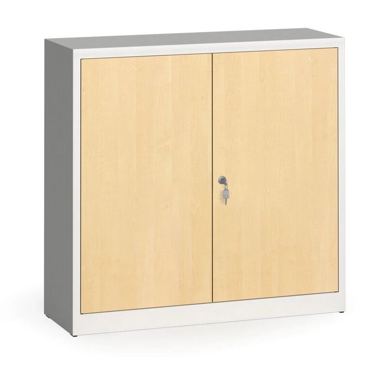 Alfa 3 Metallschrank, aktenschrank mit lamin. türen, 1150 x 1200 x400 mm, ral