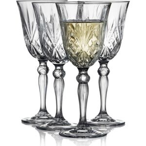 Lyngby Glas Melodia Hvidvinsglas, 4 Stk., 21 Cl