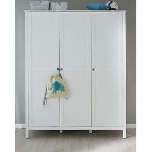 Forma Furniture Rummeligt Skab / Garderobeskab Til Børneværelset, B141xh192xd51cm, Hvid
