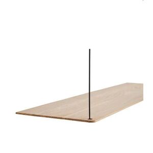 Woud Stedge Add-on Shelf L: 80 cm - White Pigmented Lacquered Oak