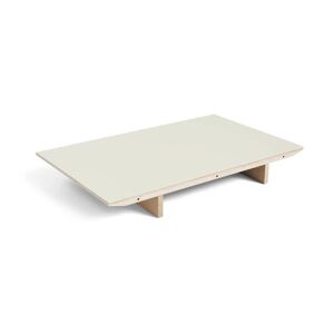 Hay CPH 30 Extendable Leaf 50x90 cm - Oak Lacquered Plywood/Off White Linoleum