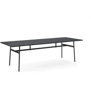 Normann Copenhagen Union bord 250x90 cm - Sort