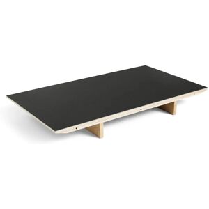 Hay CPH 30 Extendable Leaf 50x80 cm - Oak Lacquered Plywood/Black Linoleum