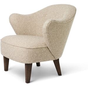 Audo Copenhagen Ingeborg Signatur Loungestol SH: 40 cm - Sacho Zero Boucle 001/Røget Eg