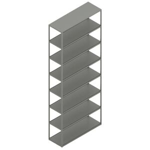 HAY New Order Comb. 701 - 8 Layers/W. Floor Safety Bracket 250,5x100cm - Army