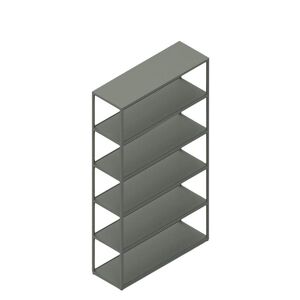 HAY New Order Comb. 501 - 6 Layers/W. Wall Safety Bracket 179,9x100cm - Army