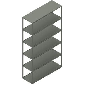 HAY New Order Comb. 501 - 6 Layers/W. Floor Safety Bracket 179,9x100cm - Army