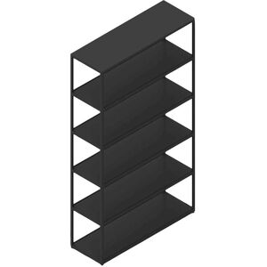 Hay New Order Comb. 501 - 6 Layers/W. Floor Safety Bracket 179,9x100cm - Charcoal