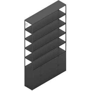 Hay New Order Comb. 702 - 8 Layers 2 Doors/W. Floor Safety Bracket 250,5x150cm - Charcoal