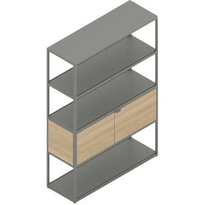 Hay New Order Comb. 401 - 5 Layers 1 Door/W. Floor Safety Bracket 144,6x100cm - Army