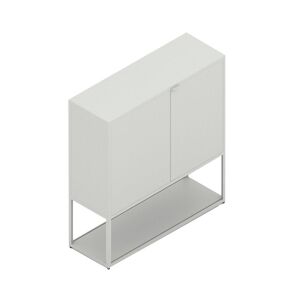 Hay New Order Comb. 201 - 3 Layers 1 Door/W. Wall Safety Bracket 109,3x100cm - Light Grey