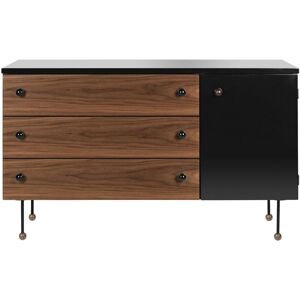 Gubi 62 Dresser 3 Drawers L: 120 cm - American Walnut