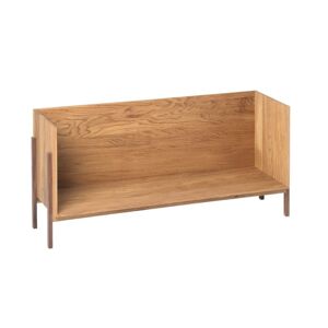 Kristina Dam Studio Stack Floor Shelf, Single 100x25cm - Olieret Eg/Valnød