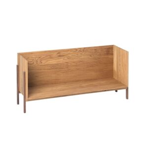 Kristina Dam Studio Stack Floor Shelf, Add on 100x25cm - Olieret Eg/Valnød