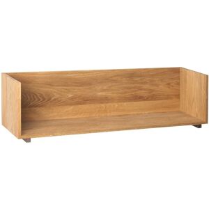 Kristina Dam Studio Stack Wall Shelf 75x22cm - Olieret Eg/Valnød