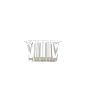 Audo Copenhagen Ribbon Basket B: 60,7 cm - Ivory