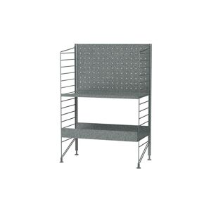 String Furniture Outdoor Reol I 60x89 cm - Galvaniseret