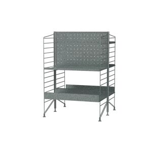 String Furniture Outdoor Reol J 60x89 cm - Galvaniseret