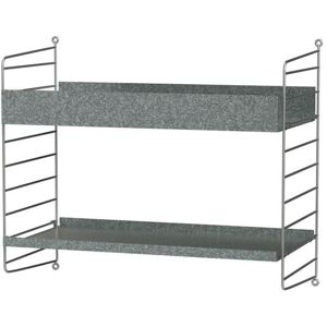 String Furniture Outdoor Reol D 60x50 cm - Galvaniseret