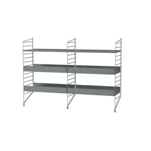 String Furniture Outdoor Reol A 120x85 cm - Galvaniseret