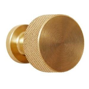 Form & Refine Angle Hook Large Ø: 3 cm - Brass