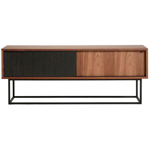 Woud Virka Sideboard Low 47 x 120 cm - Valnød / Sort