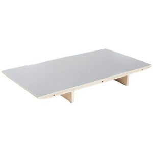 HAY CPH 30 Extendable Leaf 50x90 cm - Oak Plywood/Grey Linoleum