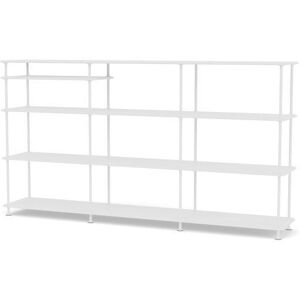 Montana Free 333100 Reol med Indskudt Hylde 203,4x109,9cm - 101 New White