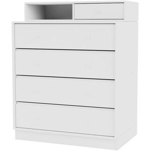 Montana Selection Keep Kommode med sokkel 7 cm 69,6x82,2x46,8 cm - 101 New White