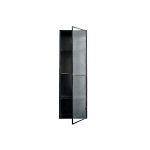 LOUISE ROE Frame Cabinet 1 Door Right H: 141 cm - Black