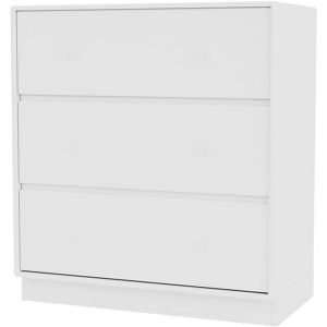 Montana QS Selection Carry Kommode med sokkel 7 cm 69,6x69,6x38 cm - 101 New White