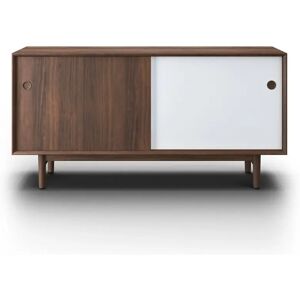 Sibast Furniture No 11 Skænk L: 152 cm - Walnut/White & Blue/Metal