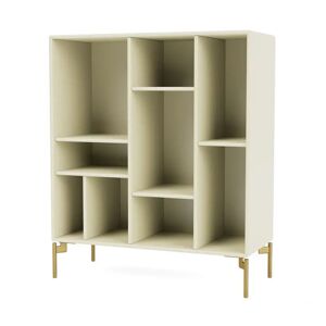 Montana Selection Compile Reol med ben 69,6x69,6x30 cm - 150 Vanilla / Brass