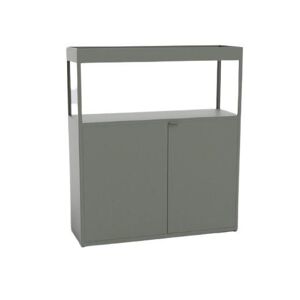 HAY New Order Comb. 204 4 Layers incl. DH Steel Door / W. Floor Safety Bracket B: 100 cm - Army