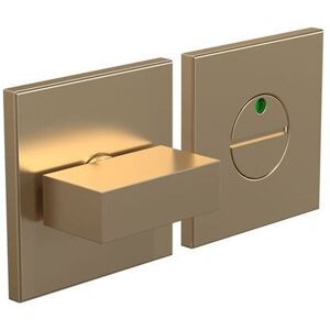 FROST Architectural Hardware Kube 2001 Center Toilet Indikator - Børstet Guld