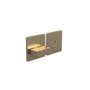 FROST Architectural Hardware Kube 2001 Modul Toilet Indikator - Børstet Guld