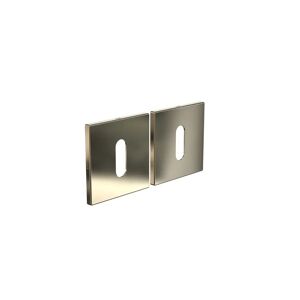 FROST Architectural Hardware Kube 3002 Nøglehuls Rosette - Poleret Guld