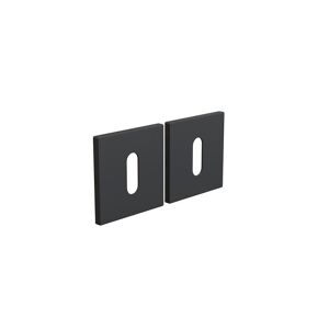 FROST Architectural Hardware Kube 3002 Nøglehuls Rosette - Mat Sort