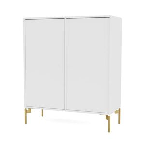 Montana QS Selection 1118 Cover Skab med ben 69,6x69,6x30 cm - 101 New White / Brass