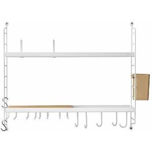 String Furniture Kitchen Box H: 50 cm - Hvid