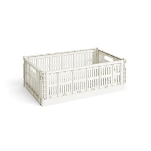 HAY Colour Crate Recycled L 18,5x34,5x53 cm - Off White