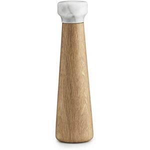 Normann Copenhagen Craft Saltkværn Stor H: 27 cm - Hvid Marmor/Eg