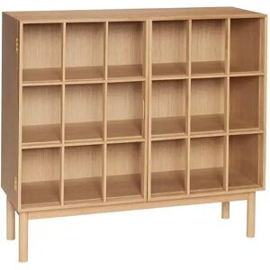 Hübsch Shoji Cabinet Wide B:100 cm - Egetræ FORUDBESTIL: START AUG 2024